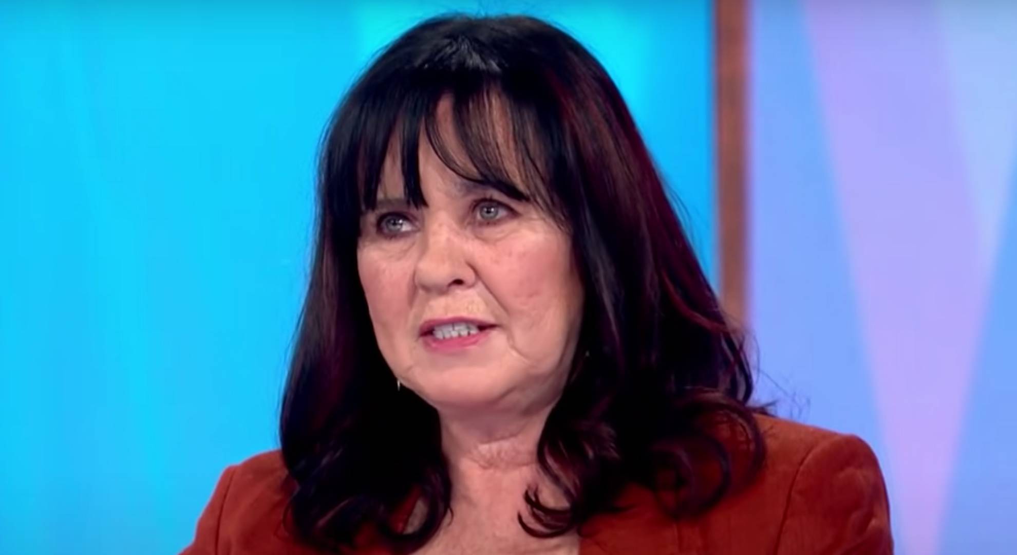 Coleen Nolan appears emotional
