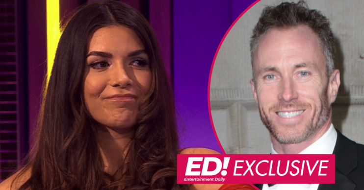 Ekin-Su on Celebrity Big Brother and James Jordan smiling