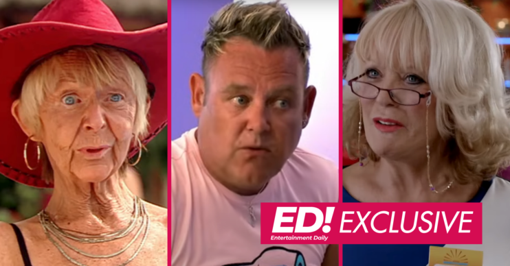 Three of the stars of Benidorm TV series