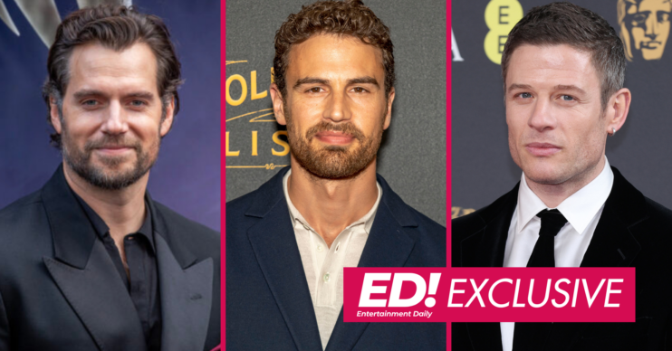 Henry Cavill, Theo James, James Norton all on the red carpet