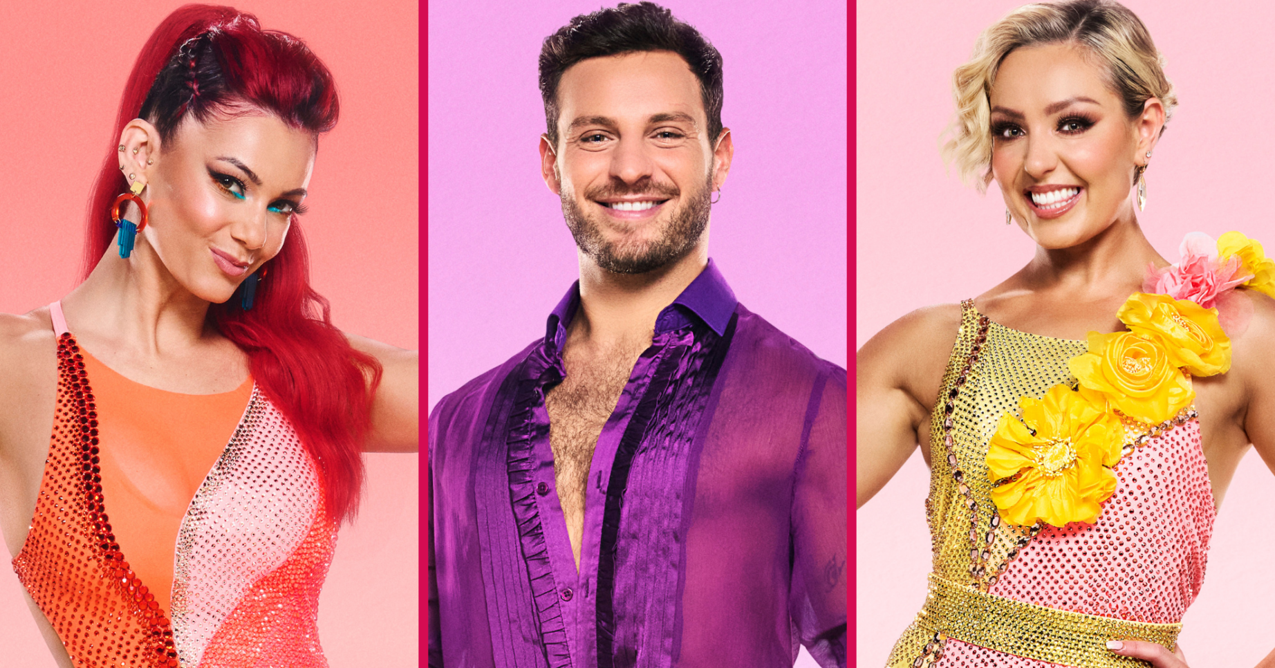 Dianne Buswell, Vito Coppola and Amy Dowden