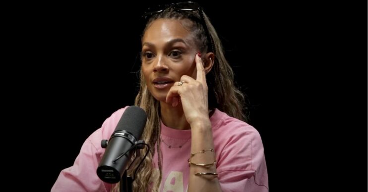 Alesha Dixon talking