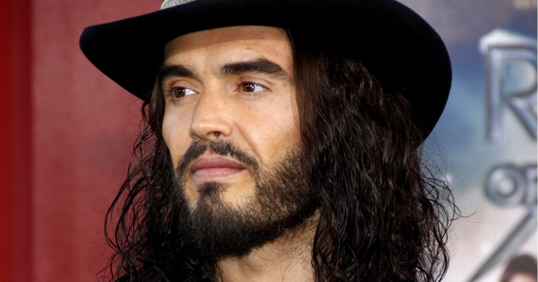 Russell Brand smiling