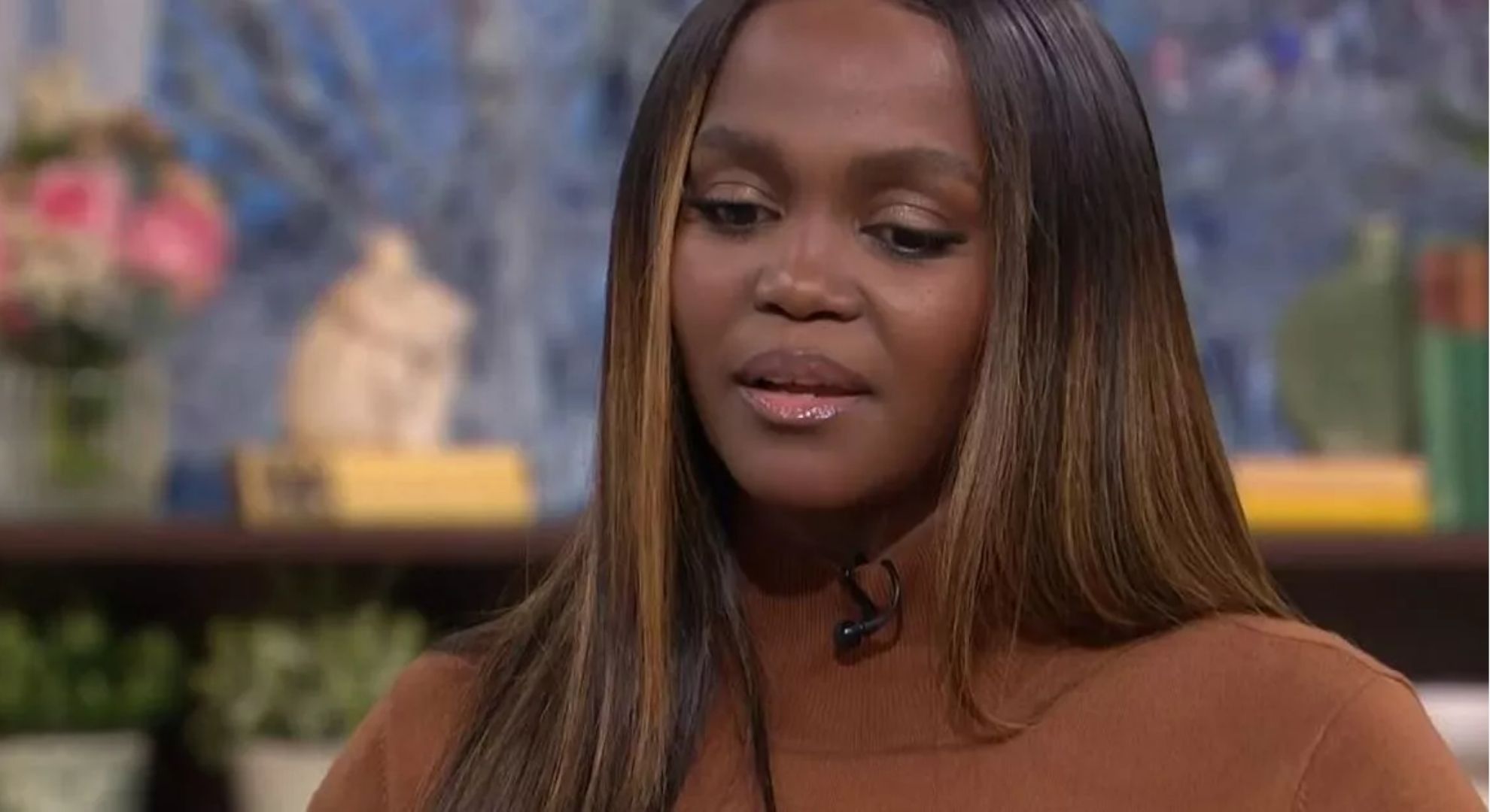 Oti Mabuse looking down