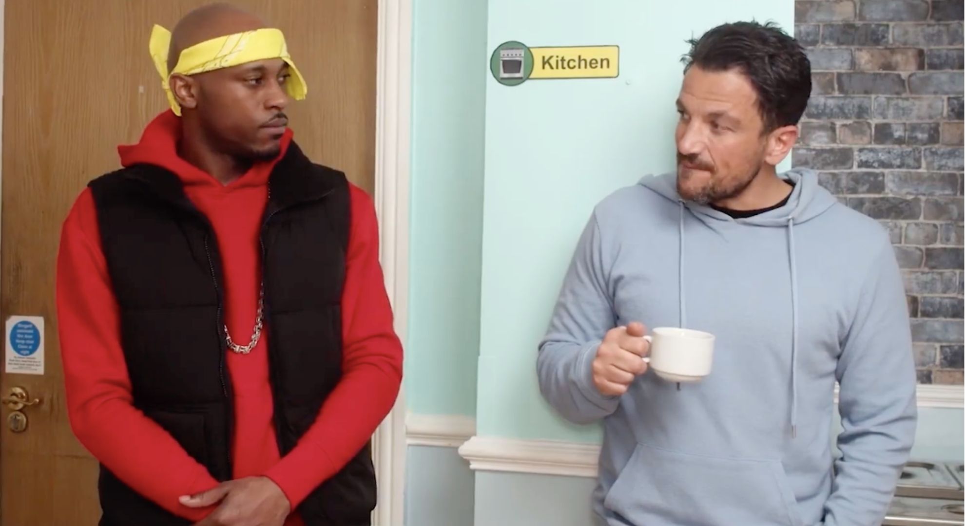 Peter Andre in his new flm