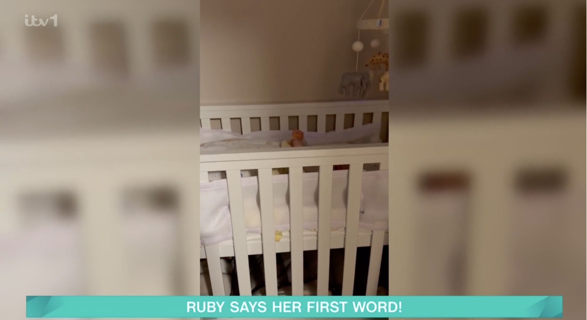 Sian Welby's baby on This Morning