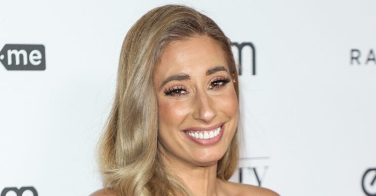 Stacey Solomon smiling