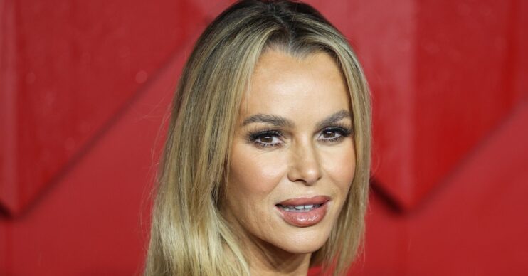 Amanda Holden posing