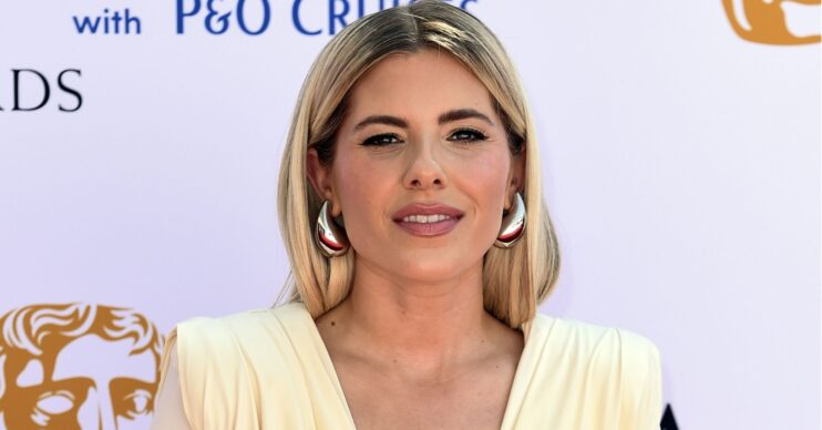 Mollie King on the red carpet