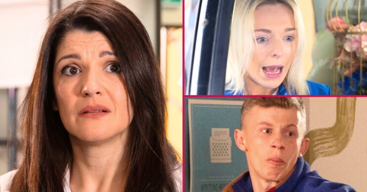 Coronation Street's Danielle, Lauren, Dylan