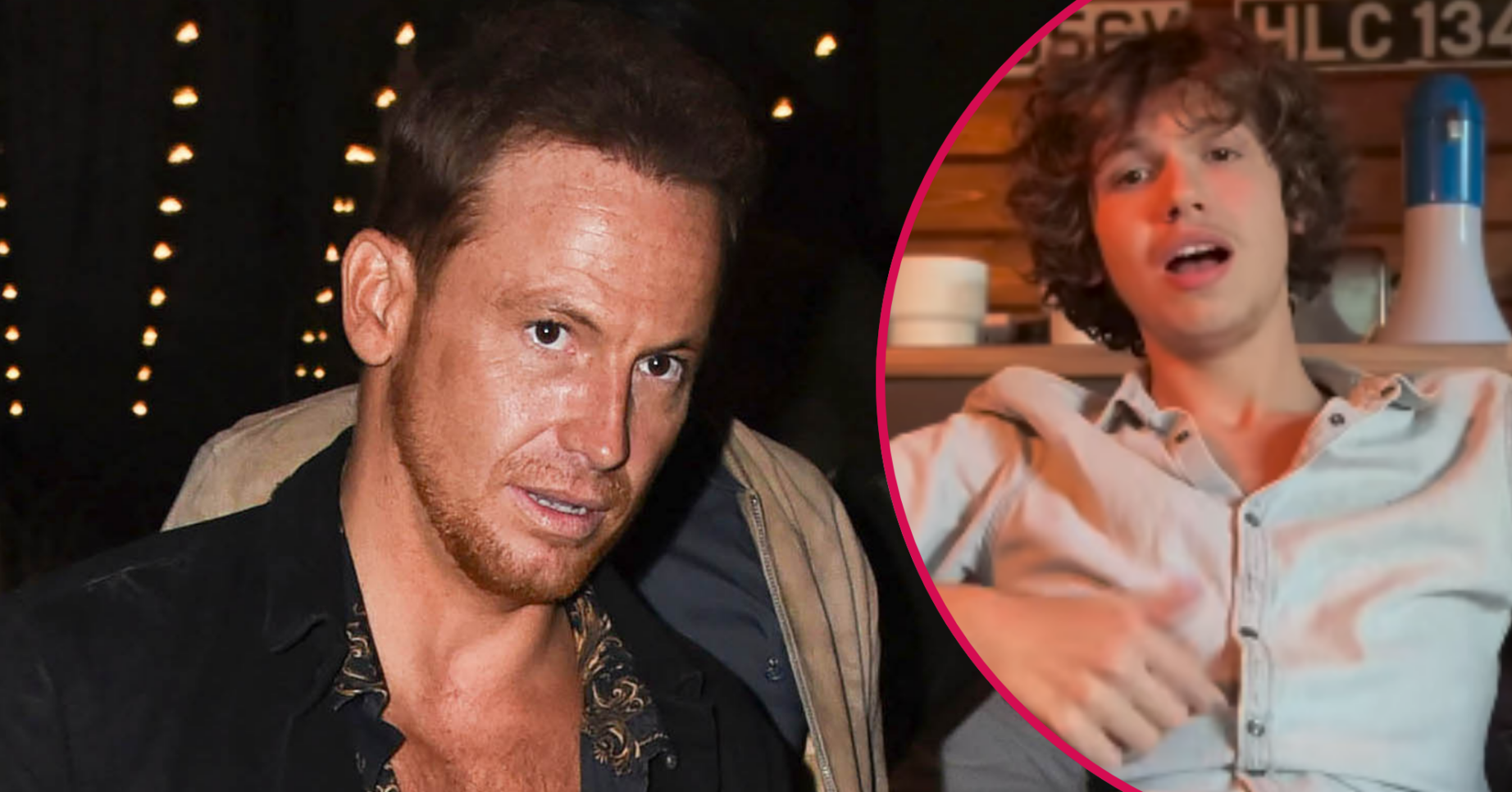 Joe Swash and son Harry