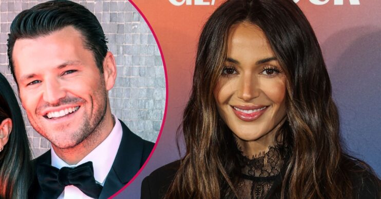 Mark Wright and Michelle smiling