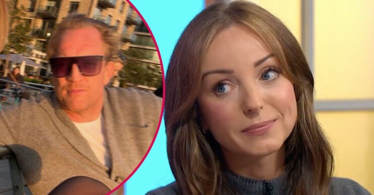 Helen George and her new 'boyfriend'