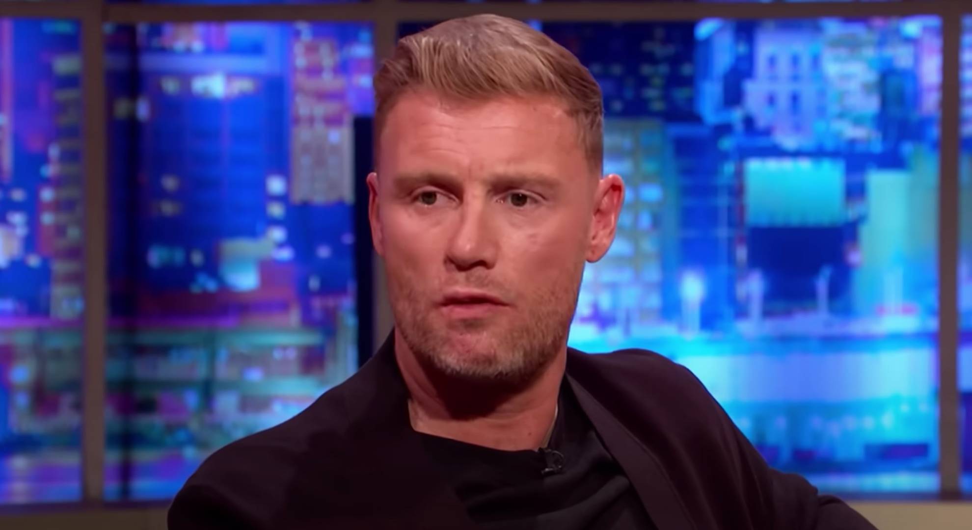 Freddie Flintoff speaks