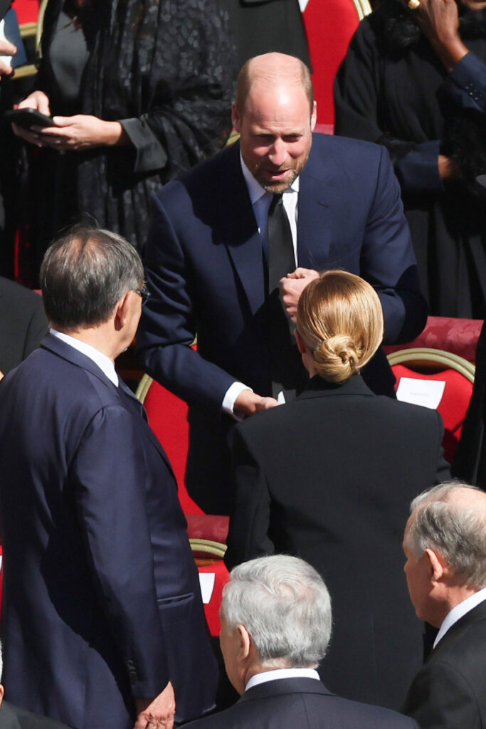 Prince William attending Pope Francis' funeral