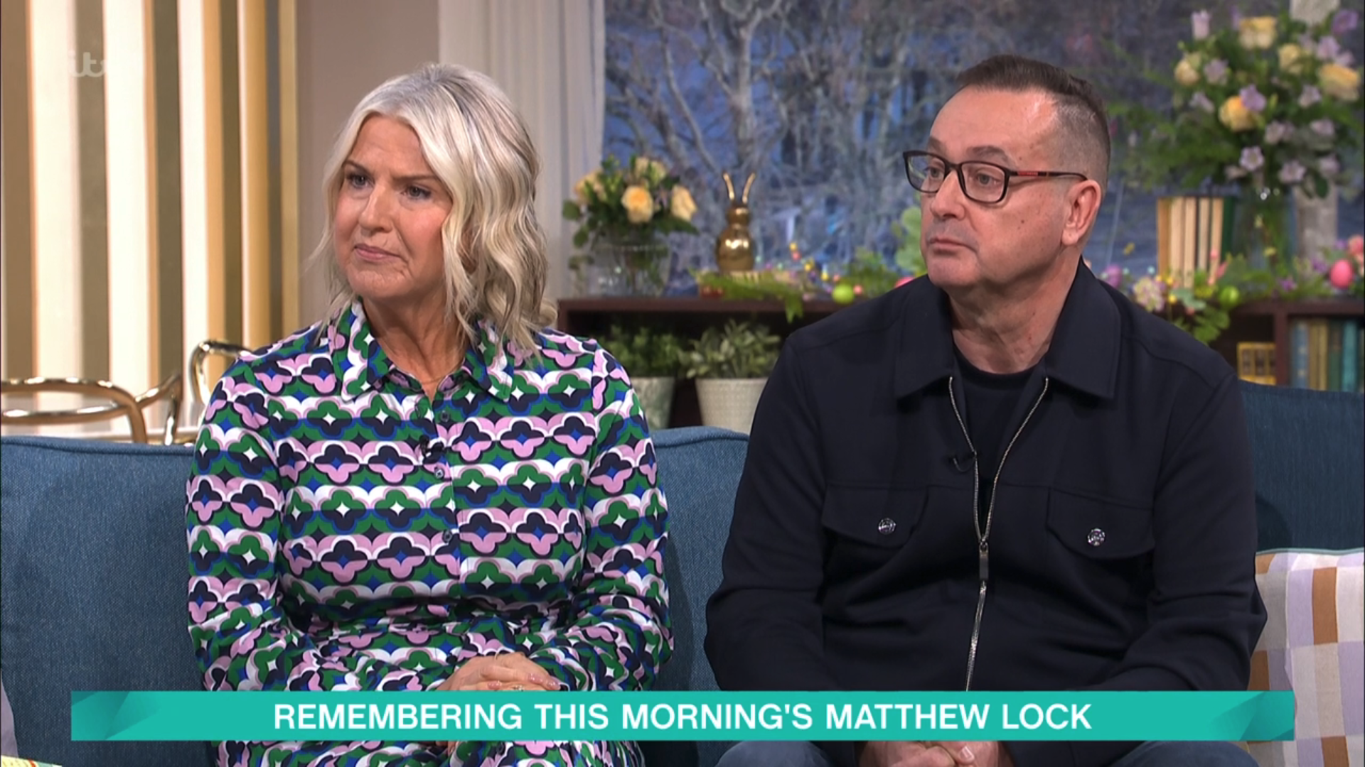 The parents of Matthew Lock speaking on This Morning