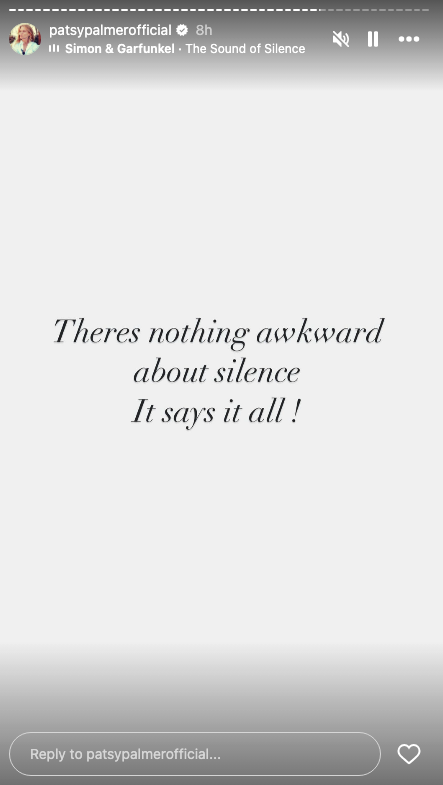 White text on Instagram Stories