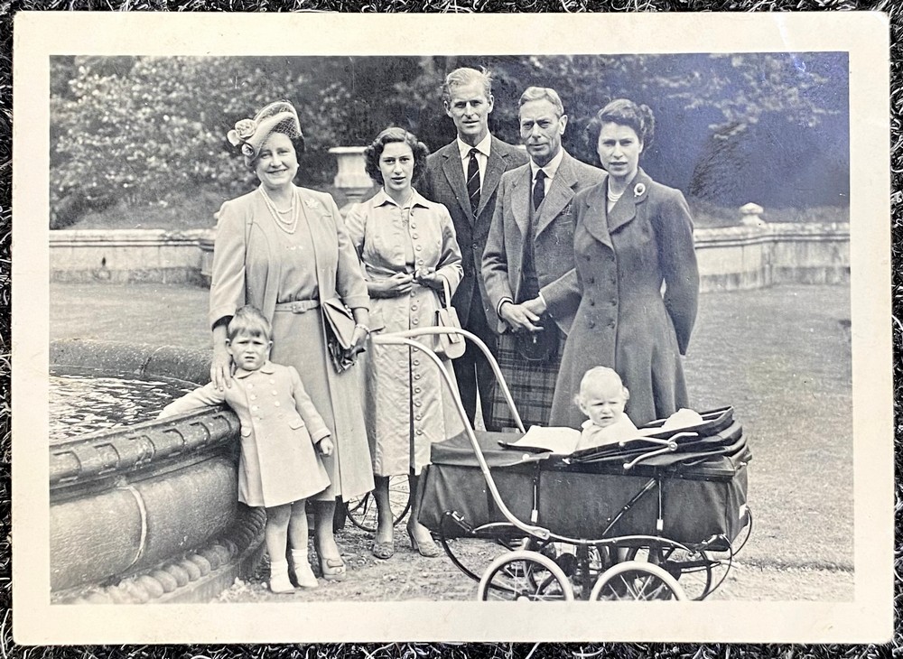 Prince Edward with the royal family