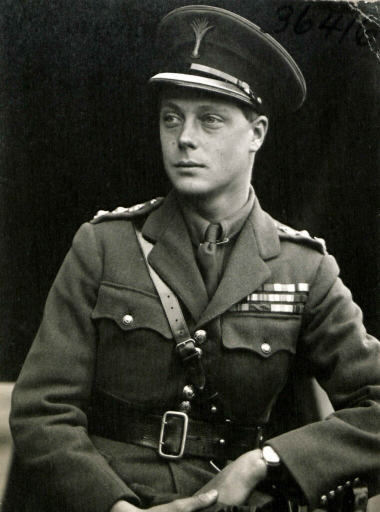 Prince Edward wears military uniform (Duke of Windsor)