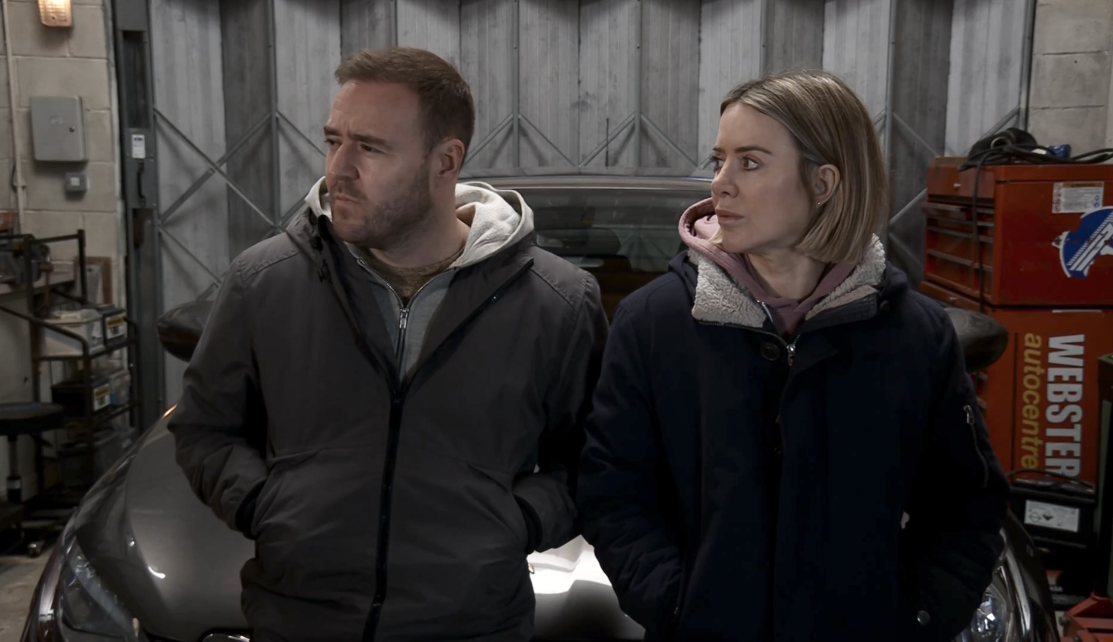 Coronation Street's Tyrone and Abi