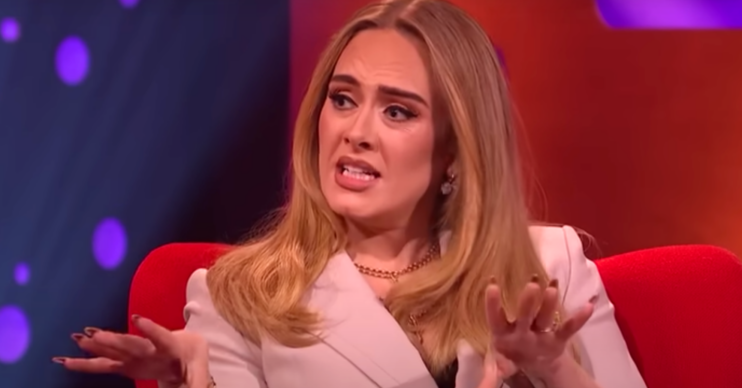 Adele makes her point