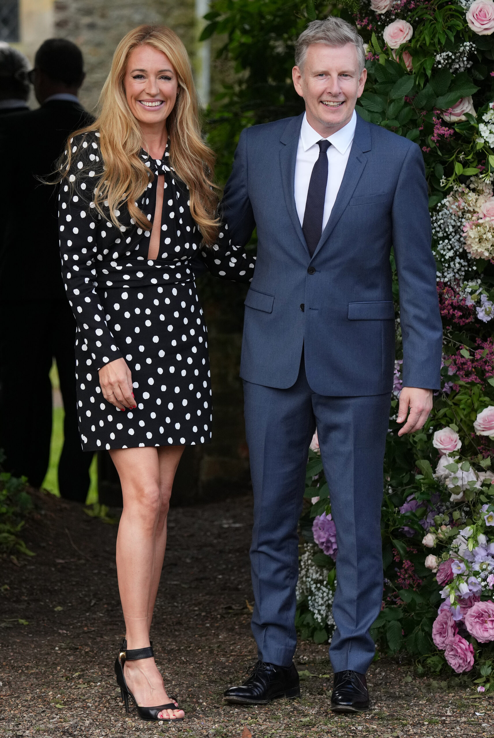 Cat Deeley and Patrick Kielty smiling