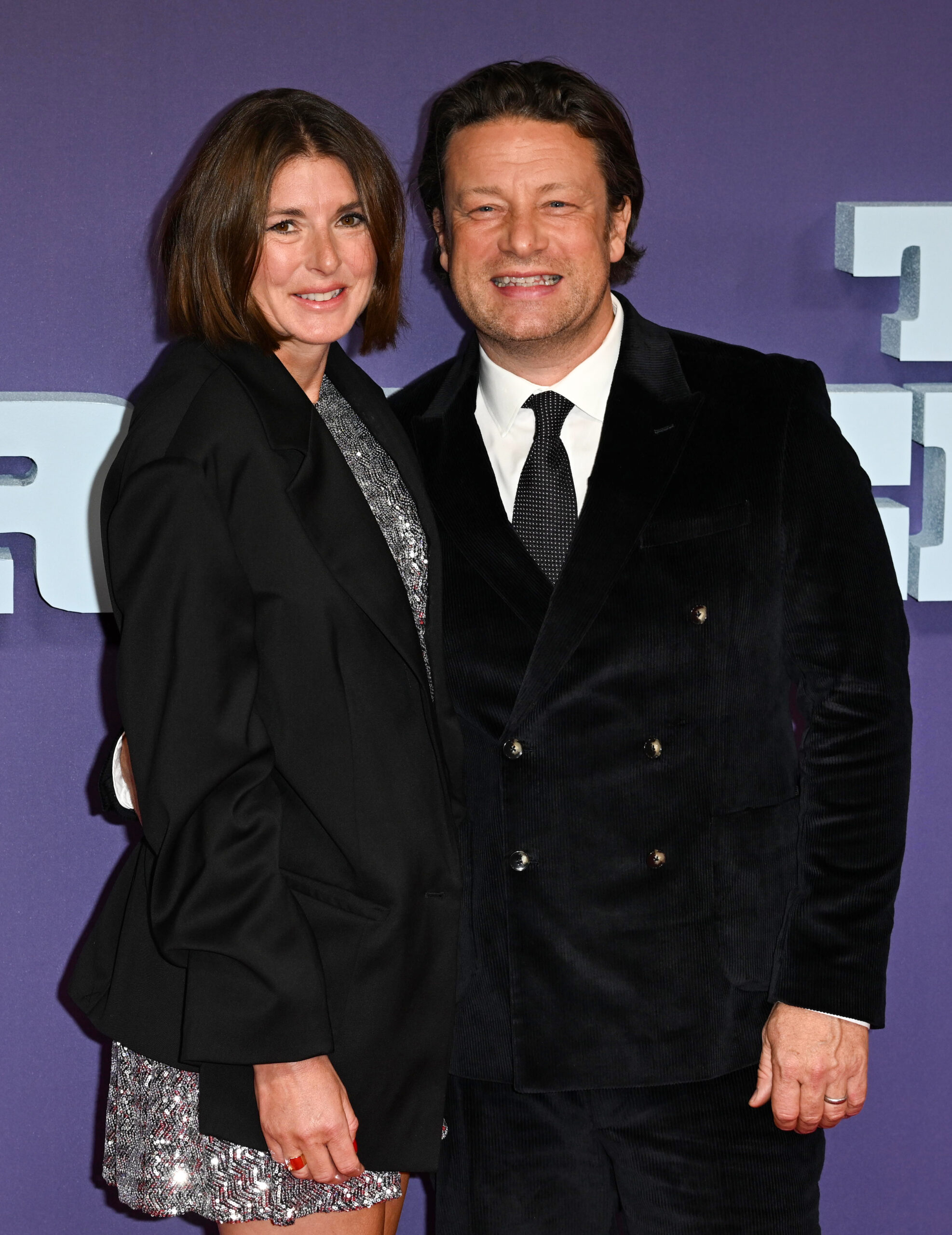Jamie Oliver and Jools Oliver on the red carpet
