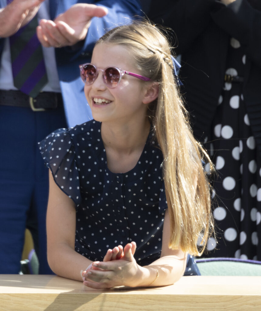Princess Charlotte smiling