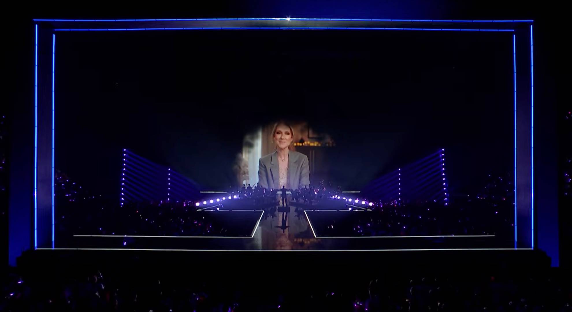 A view of the stage