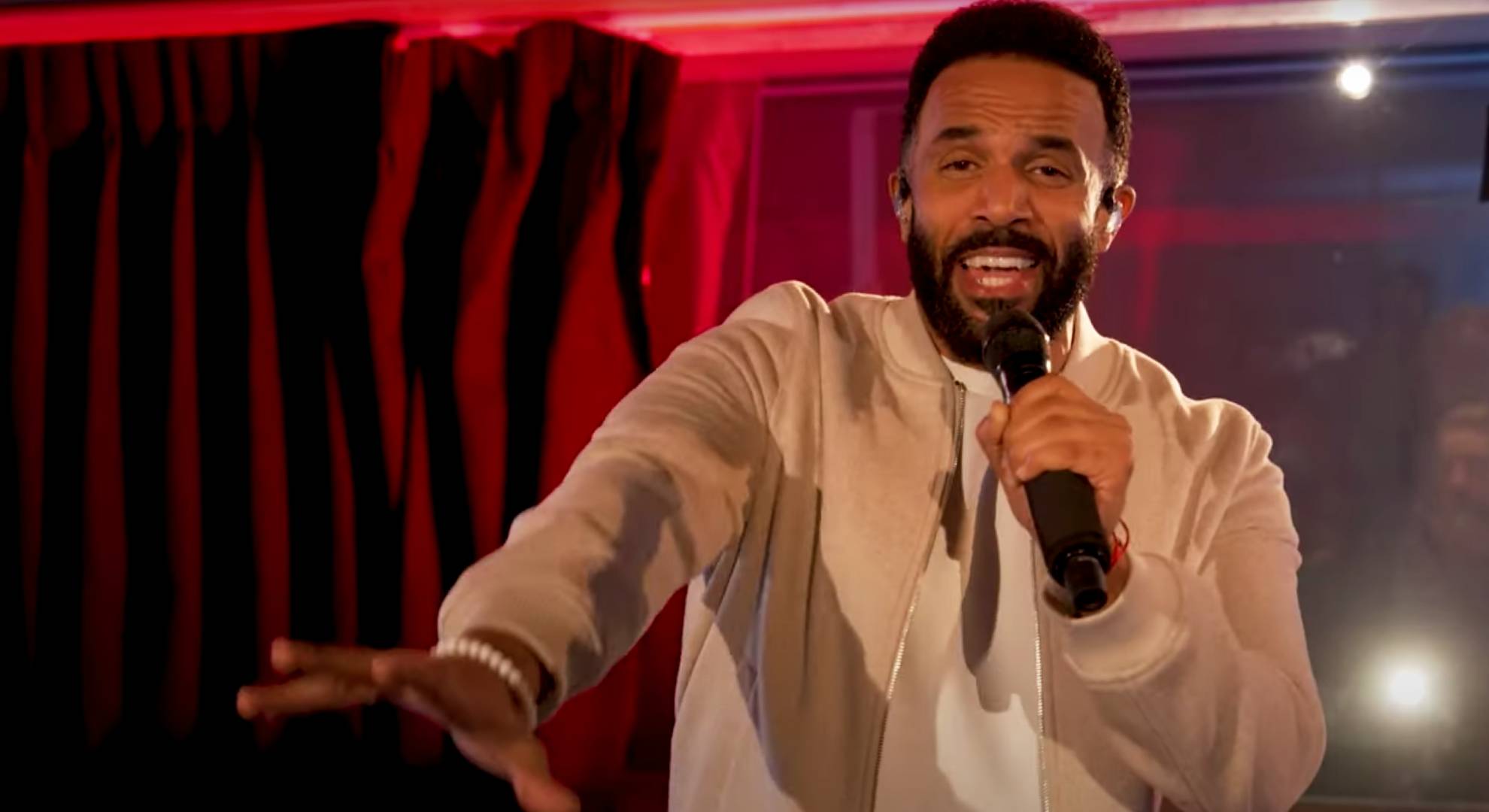 Craig David performing