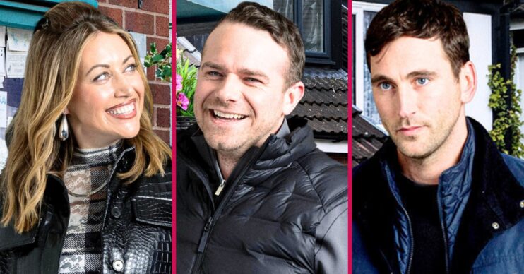 Coronation Street's Lou, Mick, Kit