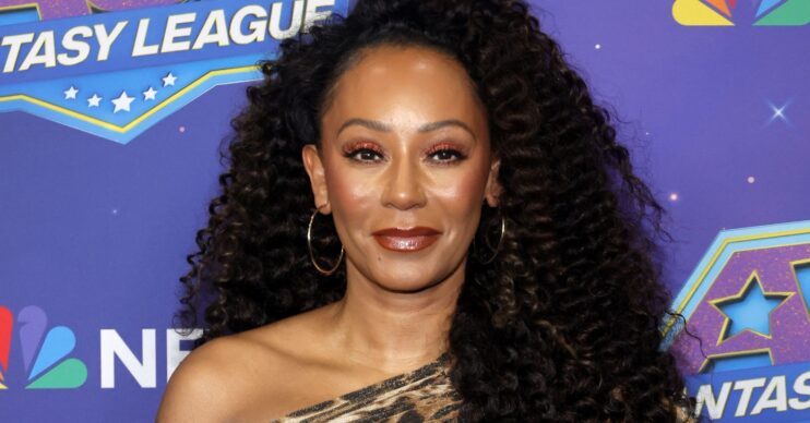 Mel B on the red carpet