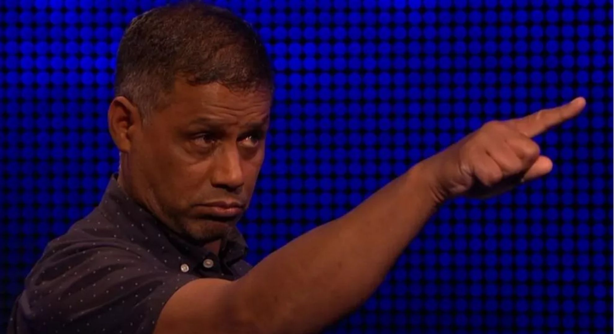 Sinclair on The Chase pointing