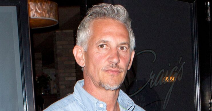 Gary Lineker looking in front