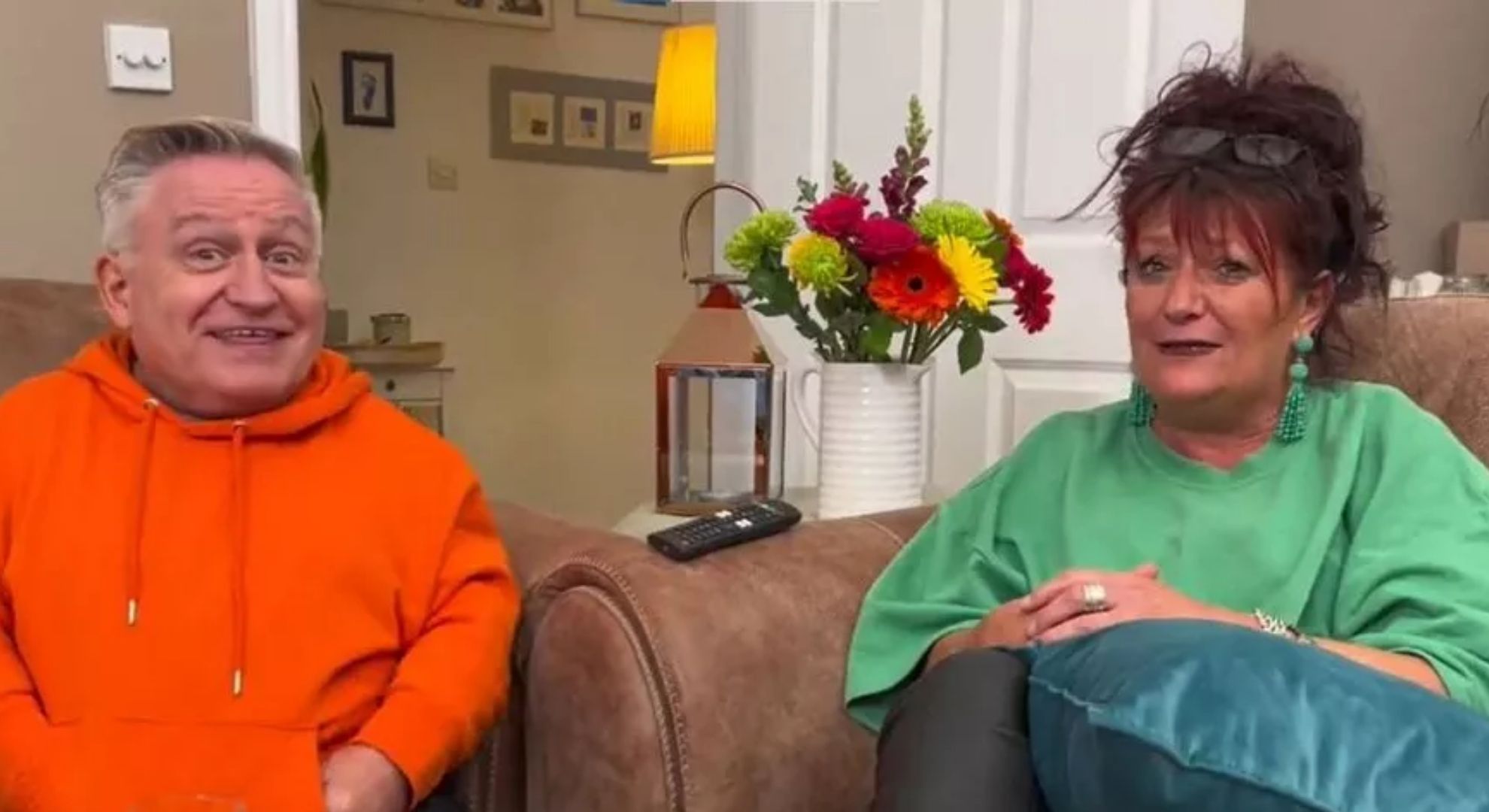 Simon and Jane Minty on Gogglebox