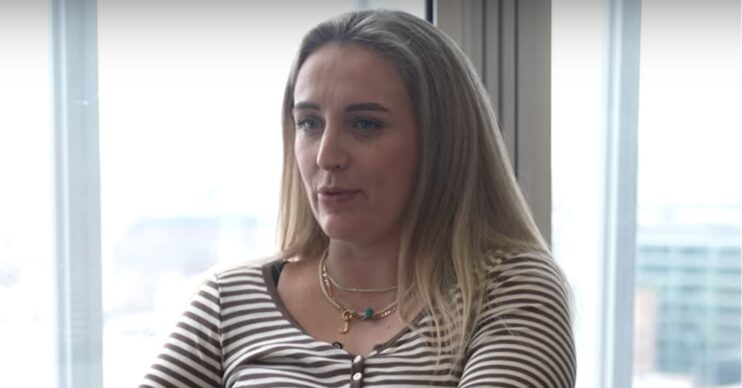 Tiffany Watson on a podcast