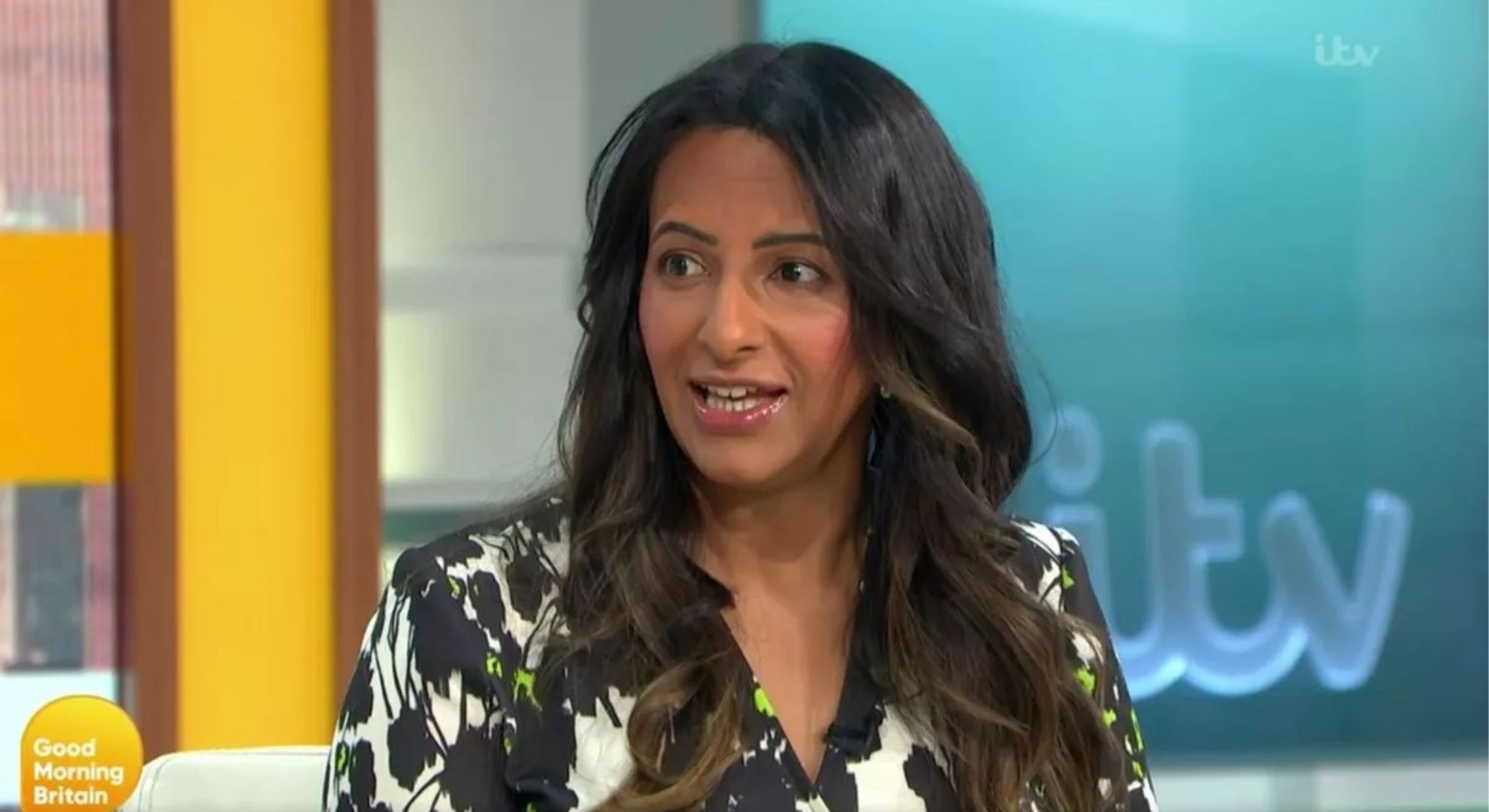 Ranvir Singh presenting GMB