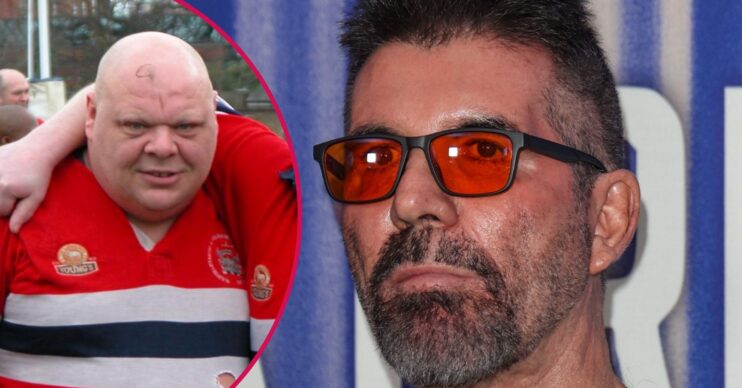 Big Tony / Simon Cowell on the red carpet
