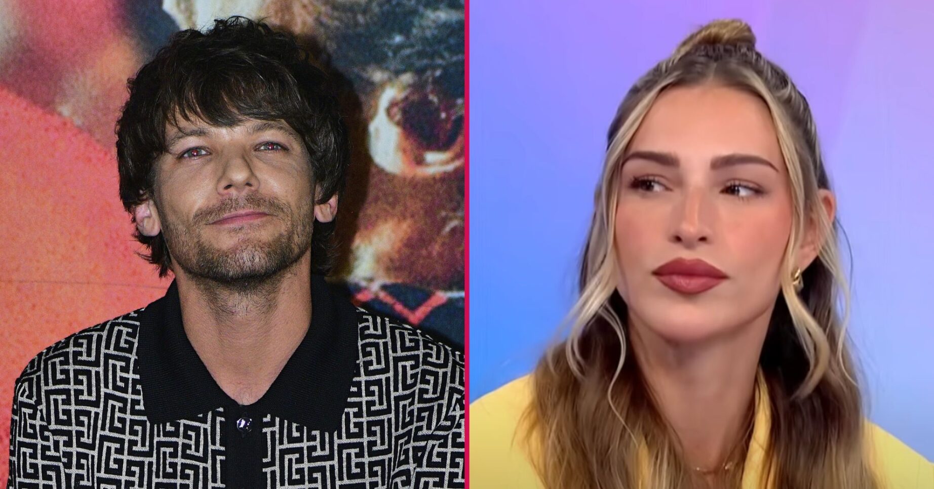 ED split pic: Louis Tomlinson / Zara McDermott