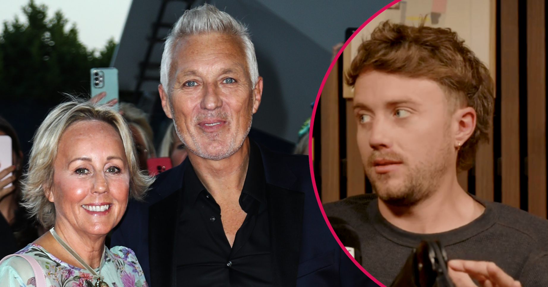 Shirlie and Martin Kemp and Roman inset