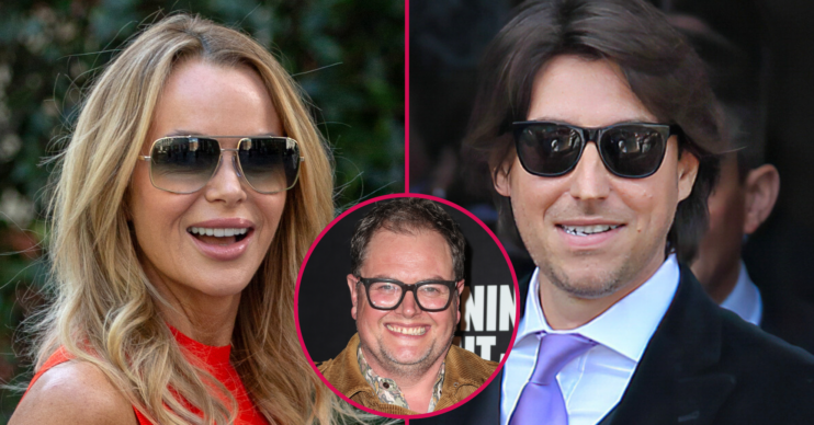 Amanda Holden, Chris Hughes and Alan Carr