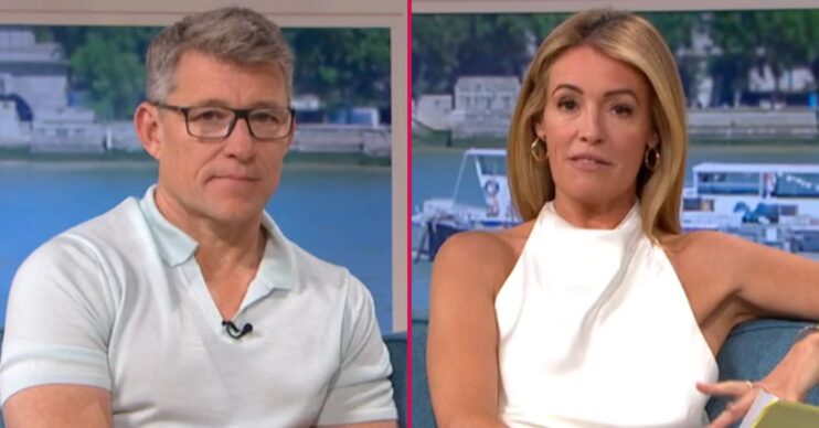ED split pic: Ben Shephard / Cat Deeley on This Morning