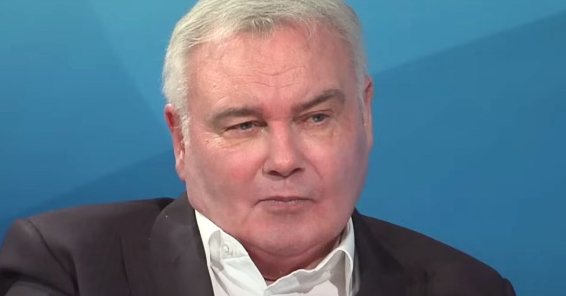 Eamonn Holmes gives a piercing look