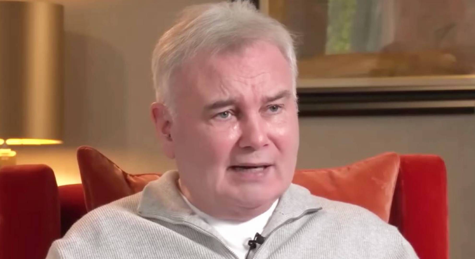 Eamonn Holmes sitting