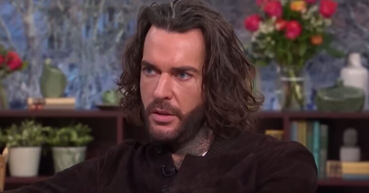 Pete Wicks does some brooding