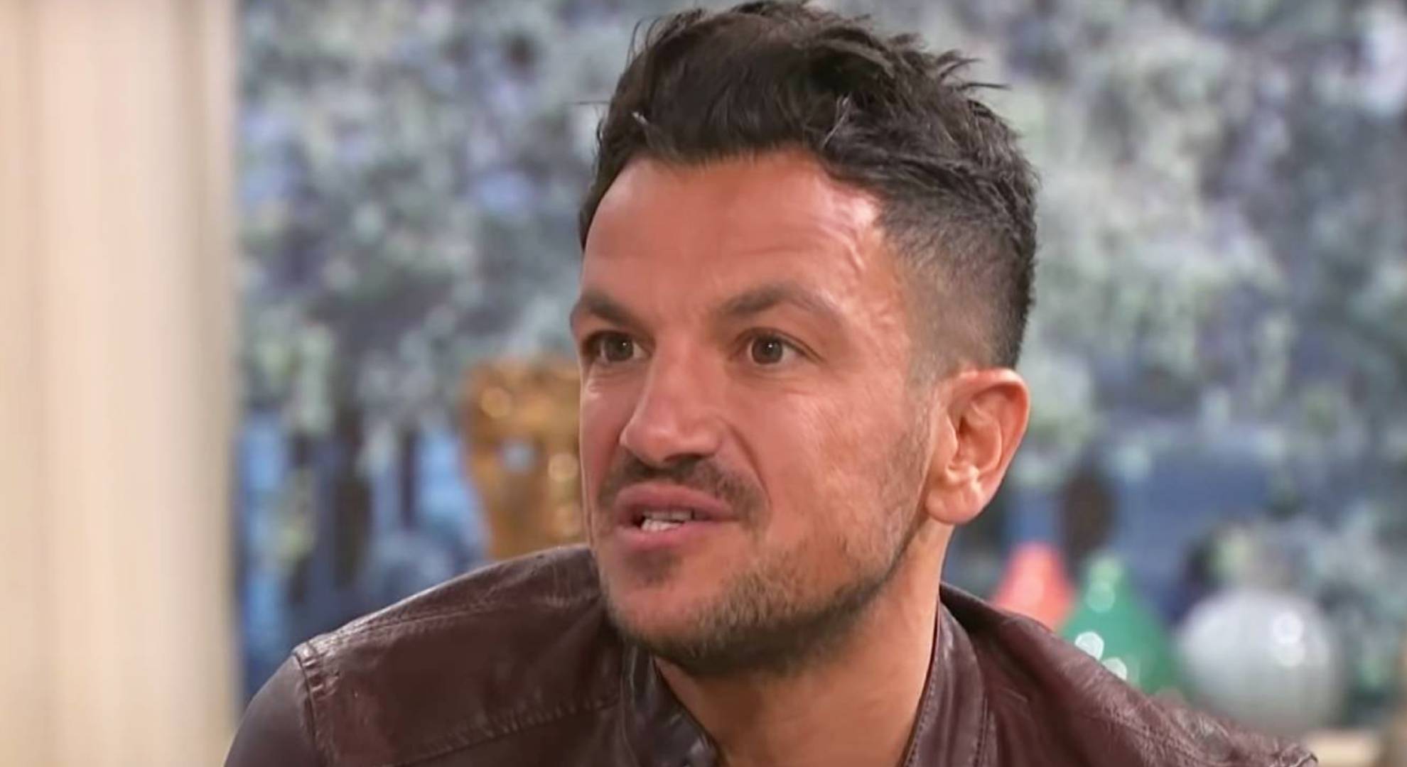 Peter Andre appears surprised