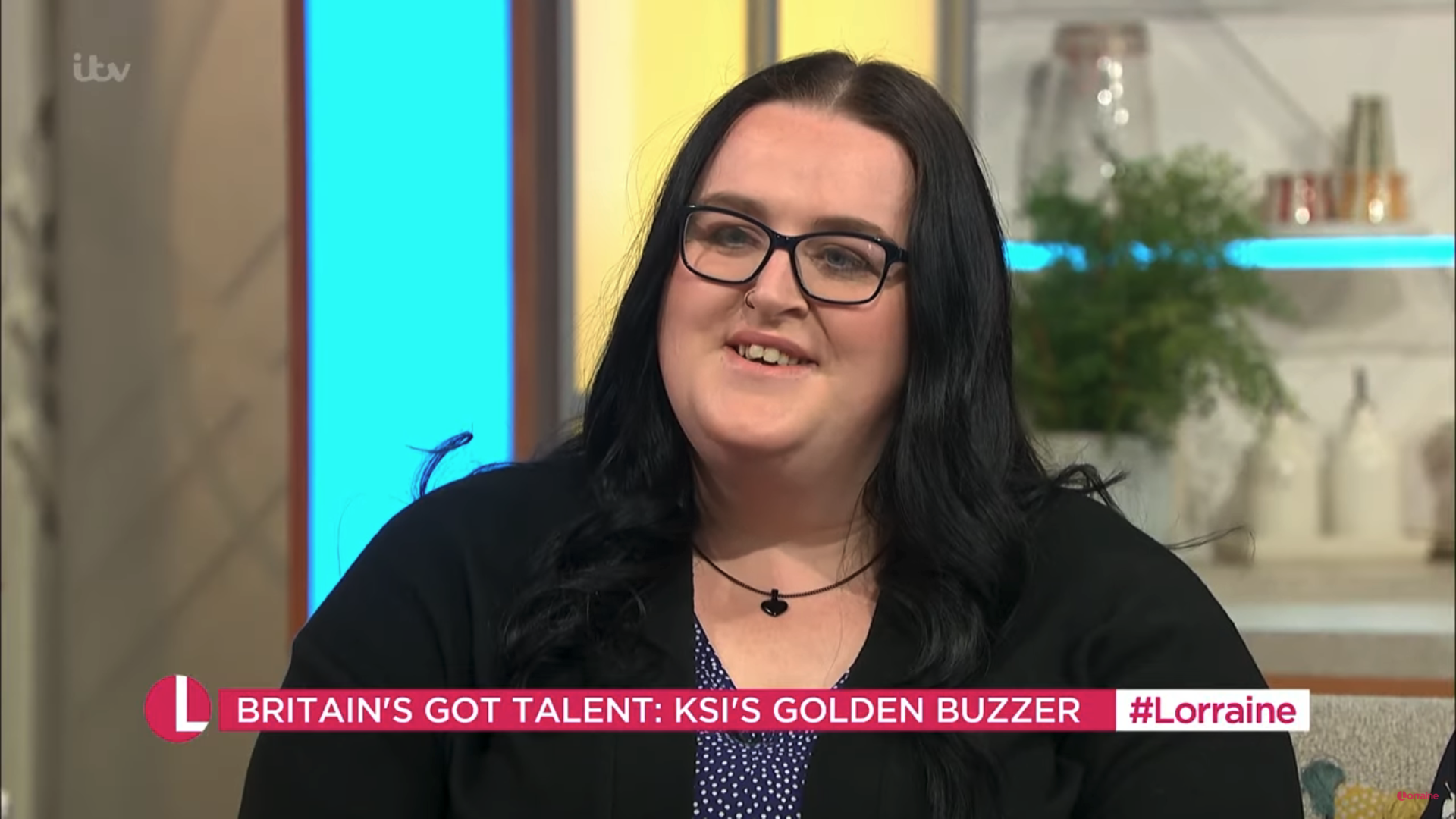 Stacey Leadbeatter speaking on Lorraine