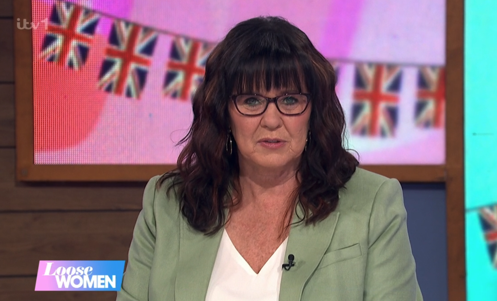 Coleen Nolan presenting Loose Women
