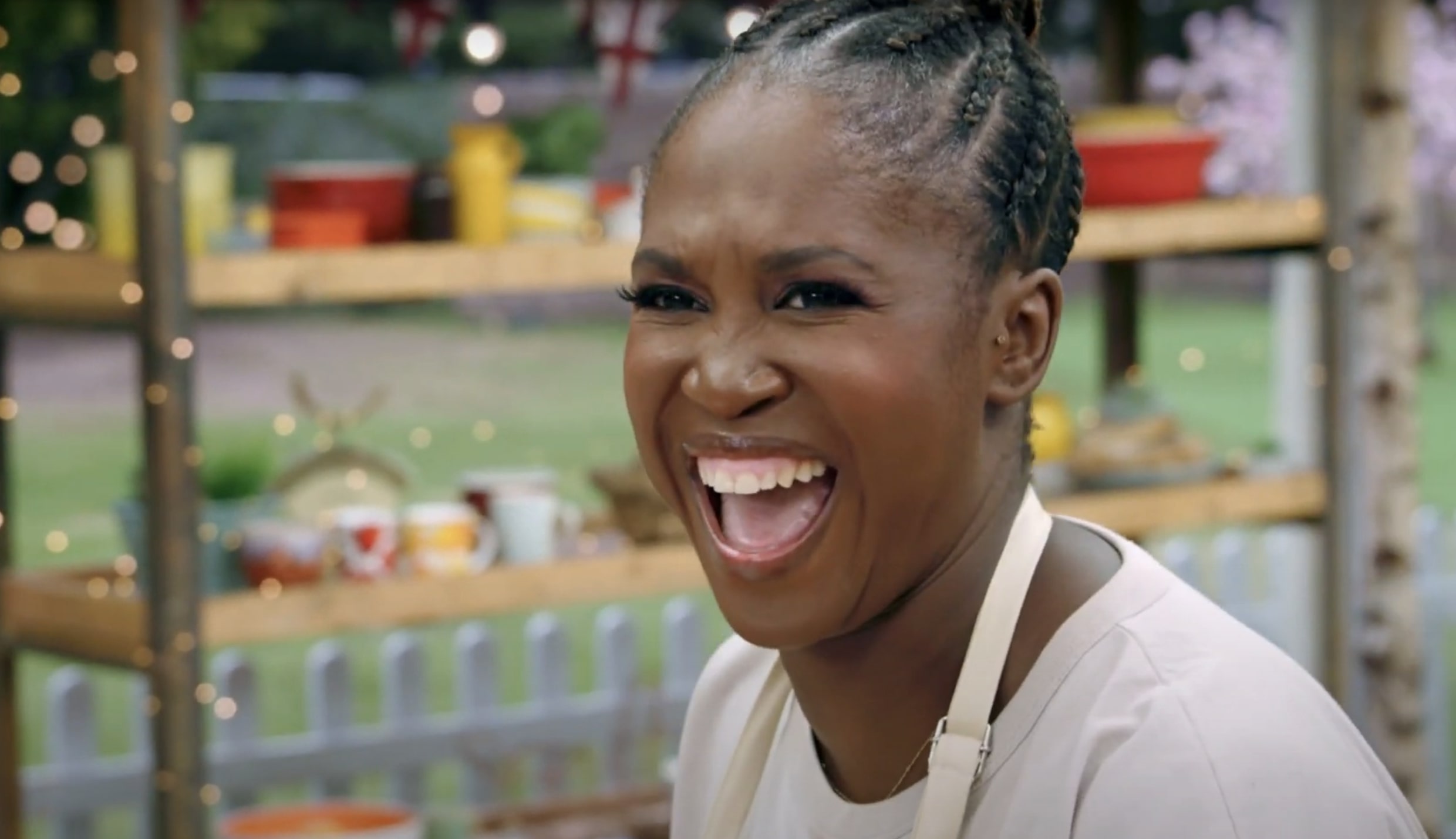 Motsi Mabuse on The Great British Bake Off