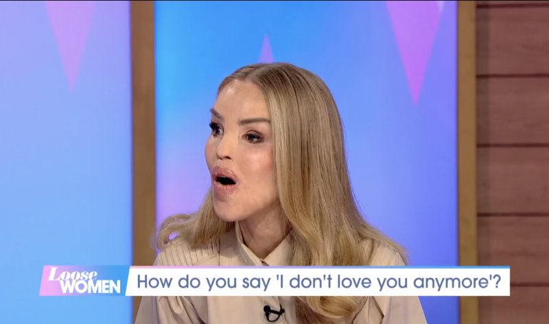 Katie Piper shocked on Loose Women 